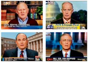 Pentagon military analysts