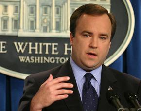 Scott McClellan was the mouthpiece of the Bush White House