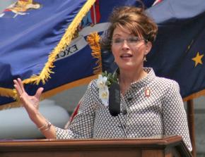Former Alaska Gov. and tea party favorite Sarah Palin