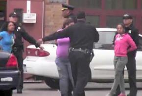 Protesting students at Catherine Ferguson Academy placed under arrest