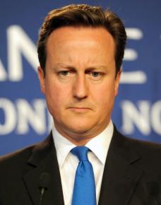 British Prime Minister David Cameron