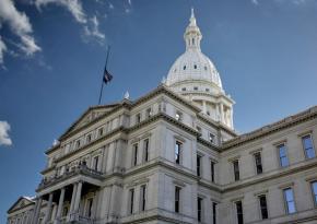 Michigan's Capitol building in Lansing