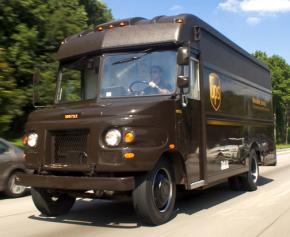 On the road for UPS