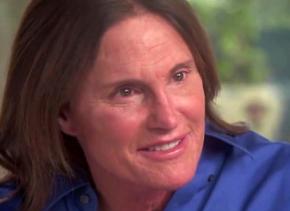 Bruce Jenner talking with Diane Sawyer