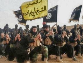 ISIS fighters in Syria