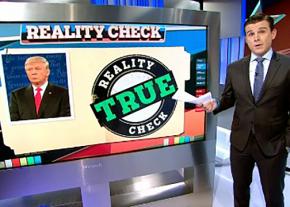 A "fact-checking" segment on CNN